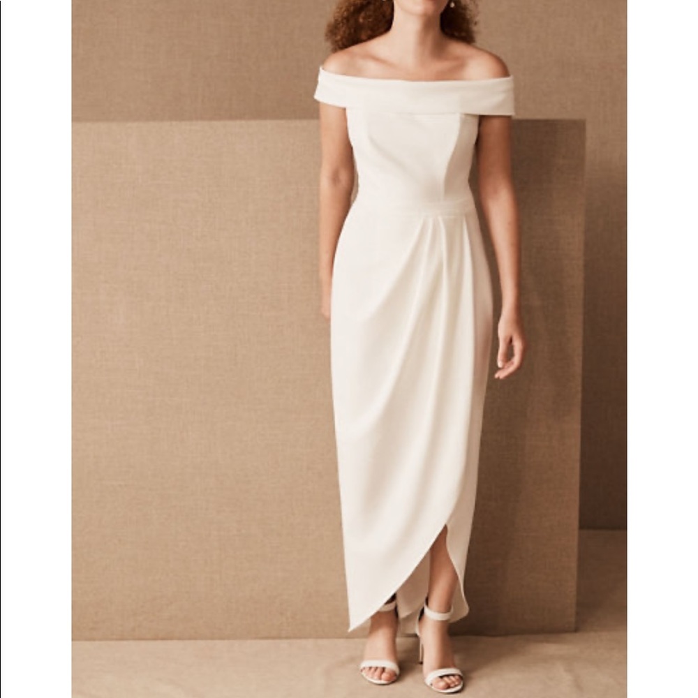 NWT BHLDN Thompson Dress SZ 8 IVORY